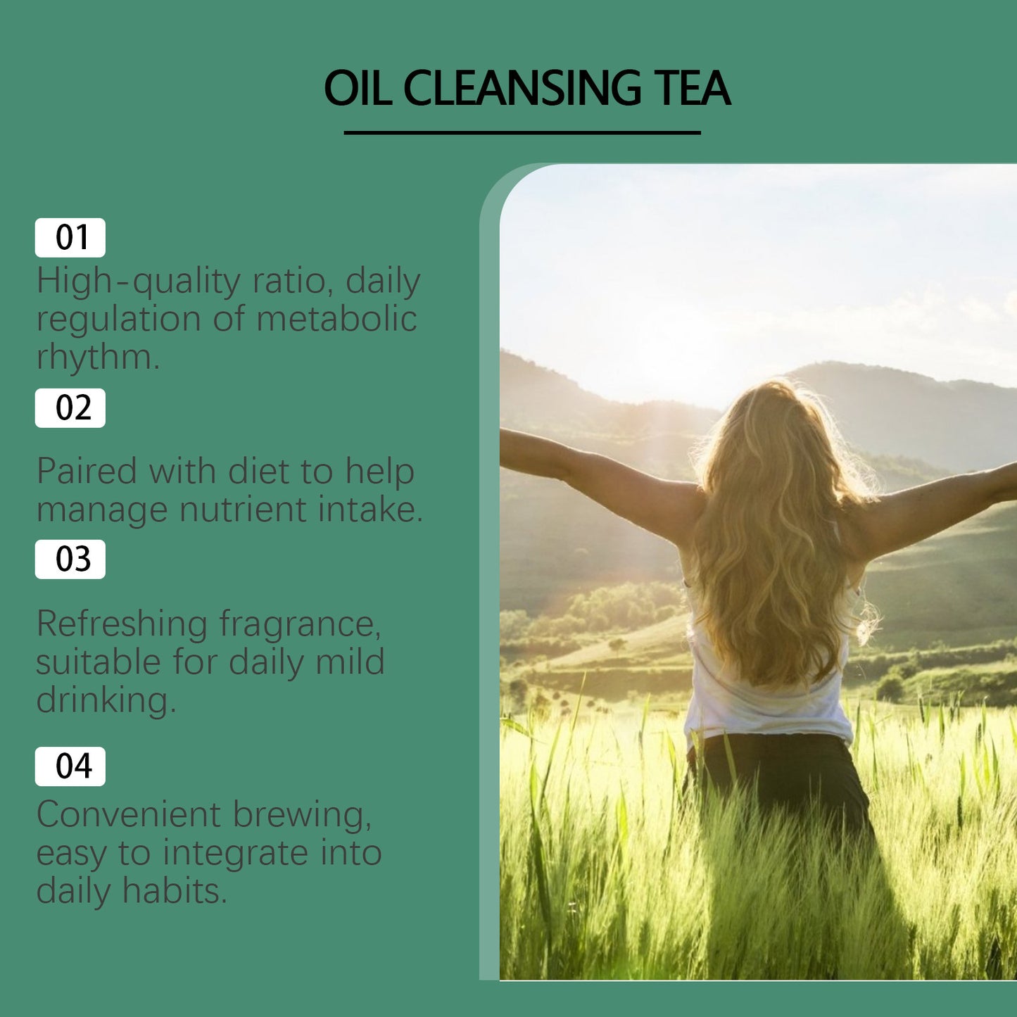 Googeer Oil Cleansing Tea Body Treatment