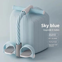 Woman Yoga Pedal Puller Portable Resistance Band Exercise At Home Tension Rope Multifunctional Exercise Equipment