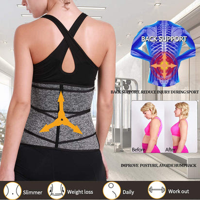 Tummy Sweat Shapewear Bodysuits Women Waist Trainer